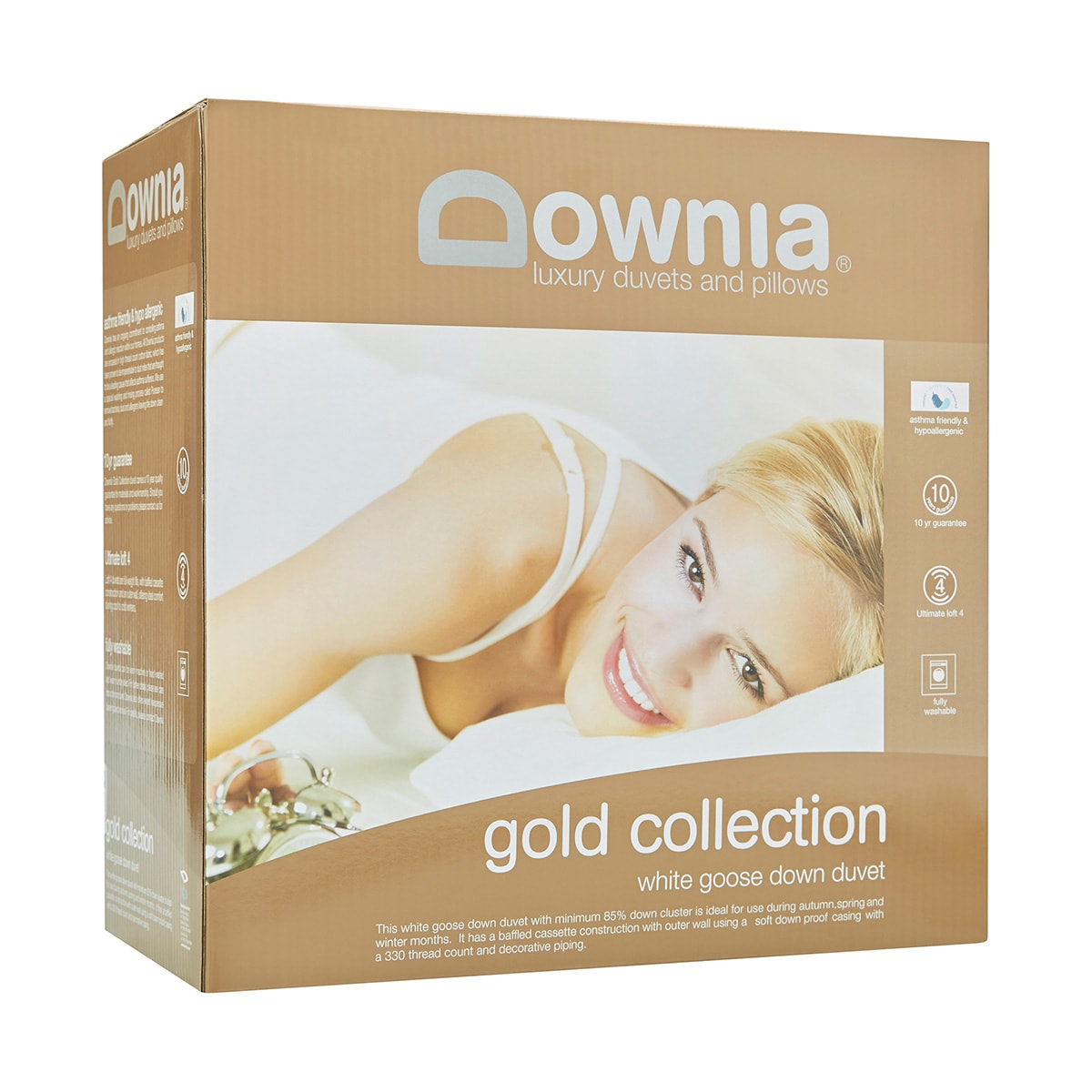 GOLD COLLECTION white goose down duvet 