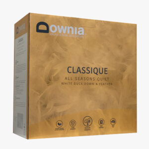 'CLASSIQUE 50' White Duck Down & Feather Duvet