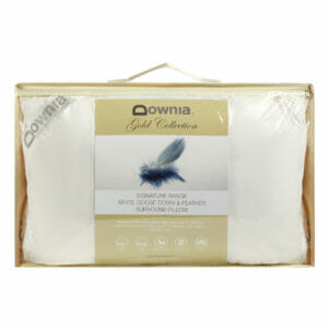 GOLD SURROUND 'Signature Range' White Goose Down Pillow