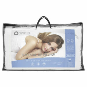 SOFT SIDE UP white duck down & feather pillow