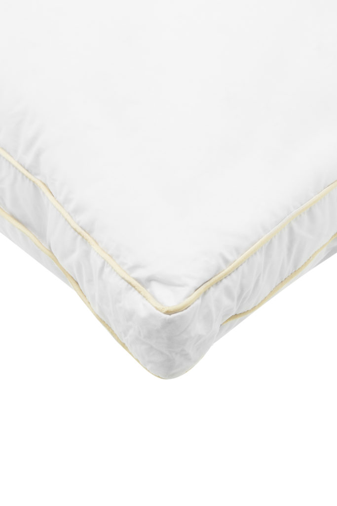 GOLD SURROUND White Goose Down & Feather Pillow Downia