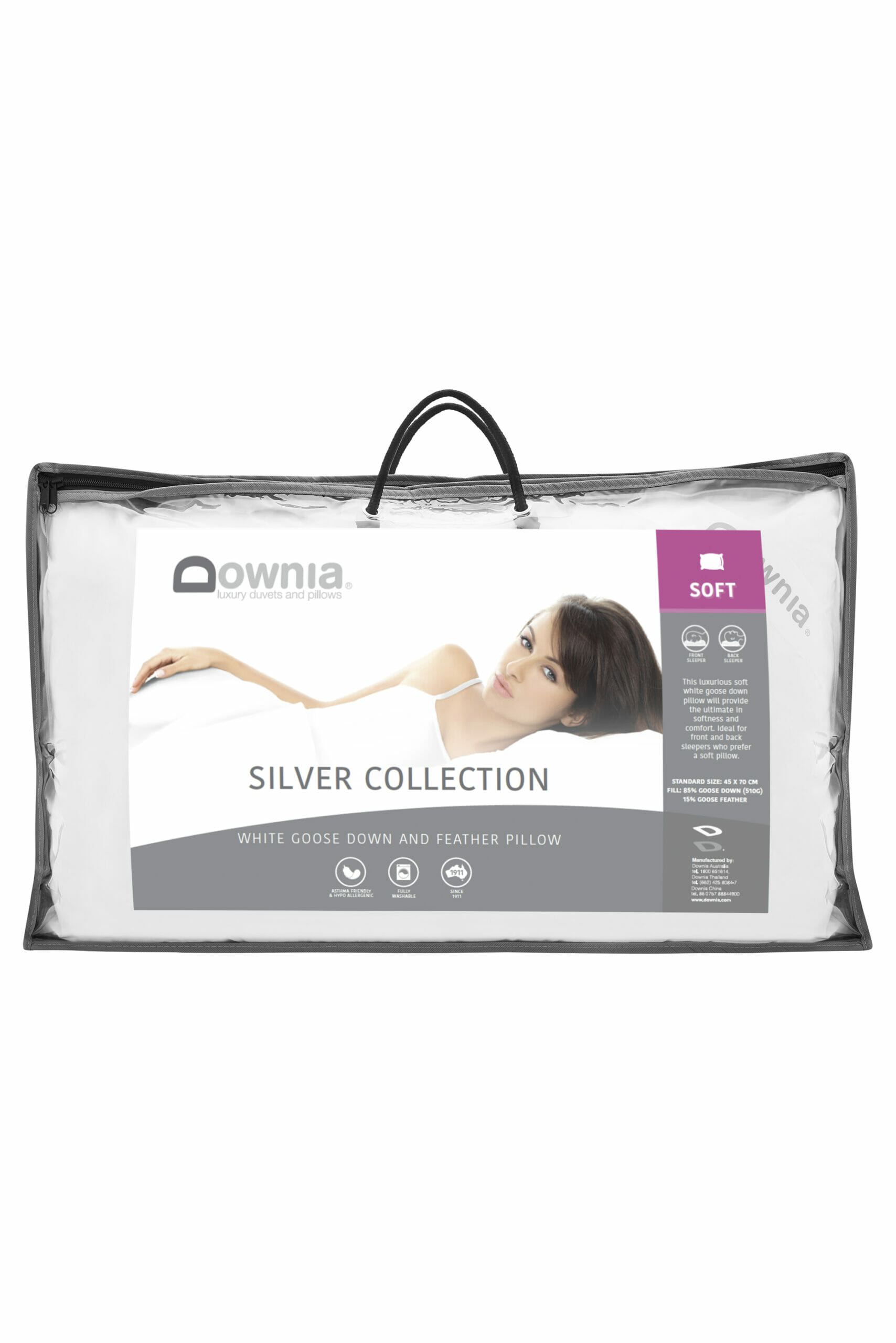 SILVER COLLECTION white goose down 