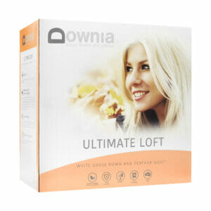 ULTIMATE LOFT White Goose Down & Feather Quilt