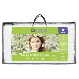 white duck down & feather pillow